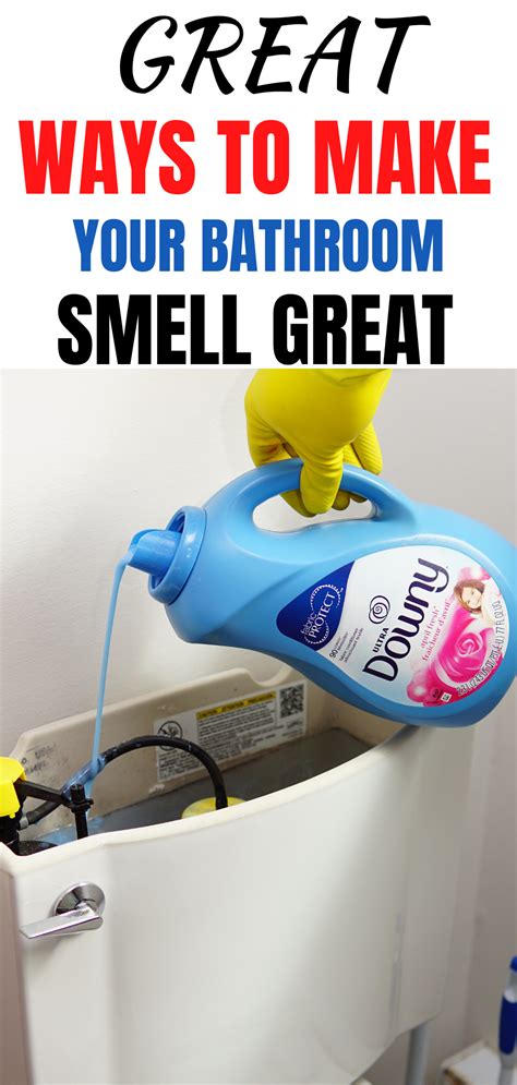 What can I put in toilet tank to smell good?