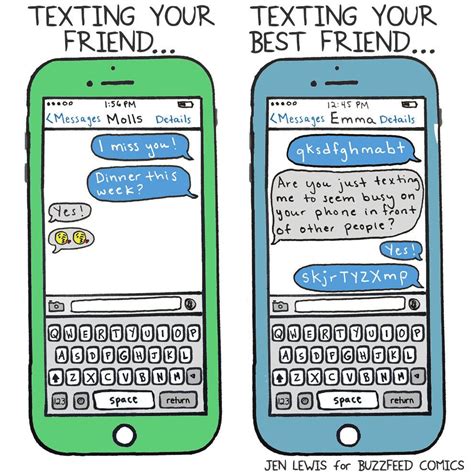 What can I text my friend?
