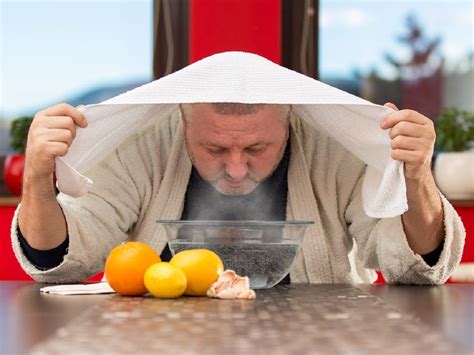 What can I use for steam inhalation?