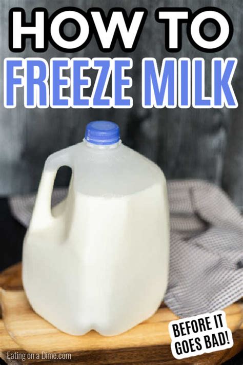 What can I use frozen milk for?