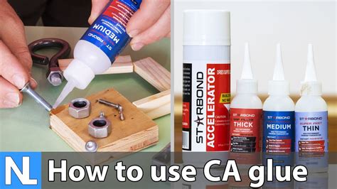 What can I use instead of CA glue?
