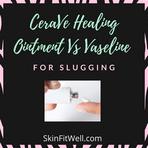 What can I use instead of Vaseline for slugging?