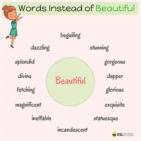 What can I use instead of beautiful?