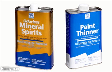 What can I use instead of white spirit paint?