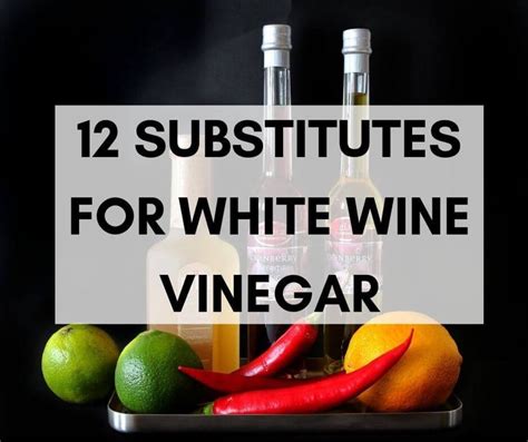 What can I use instead of white vinegar?