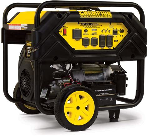 What can a 12000 watt generator run?