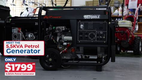 What can a 5.5 kVA generator run?