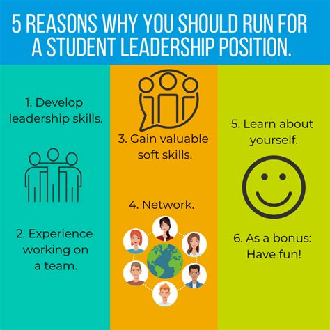 What can a student leader do?