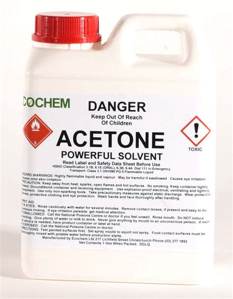 What can acetone mix with?