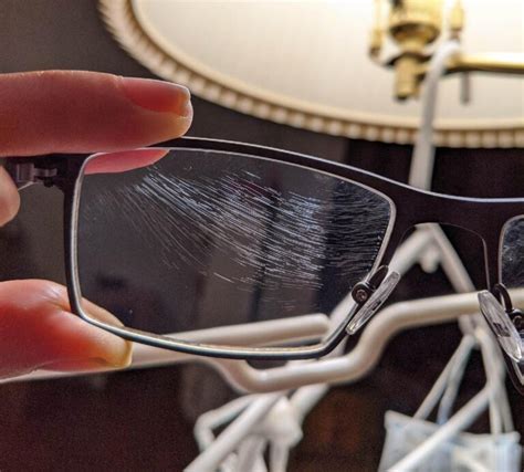 What can damage your glasses?