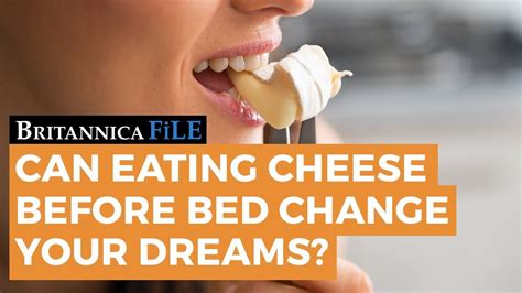 What can happen if you eat cheese before bed?