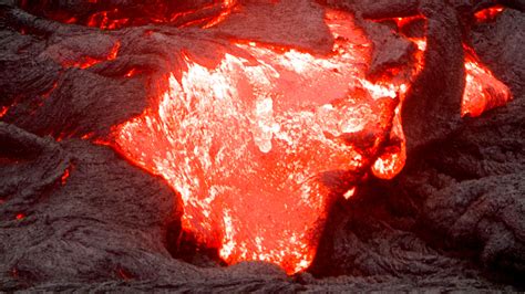 What can not burn in lava?