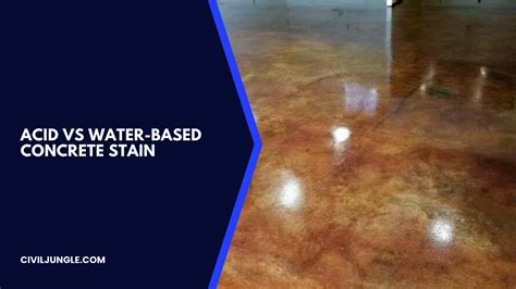 What can permanently stain concrete?