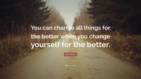 What can you change in yourself?