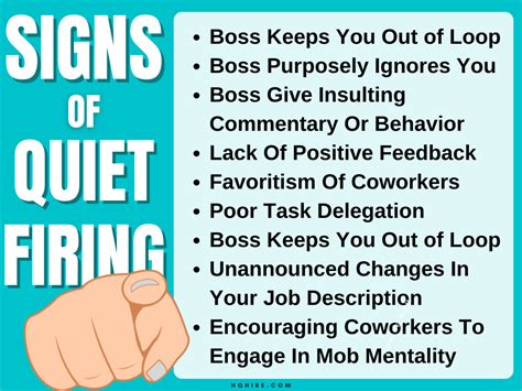 What can you do about quiet firing in the workplace?