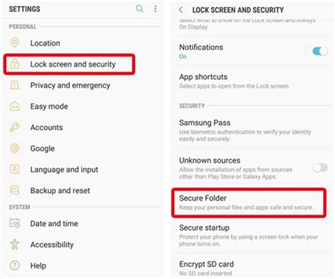 What can you hide in Samsung Secure Folder?