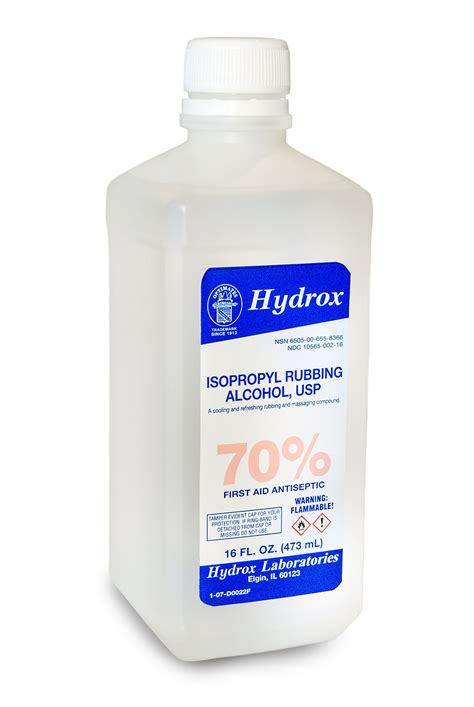 What can you not clean with isopropyl alcohol?