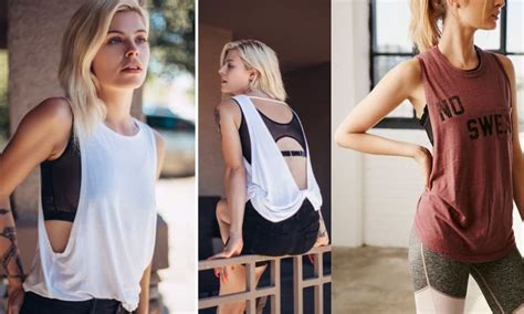 What can you wear under a tank top?
