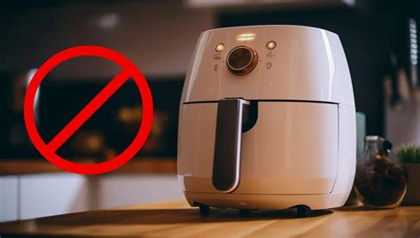 What cannot be cooked in air fryer?