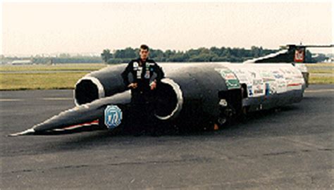 What car can go 700 mph?
