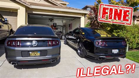 What cars are illegal in California?