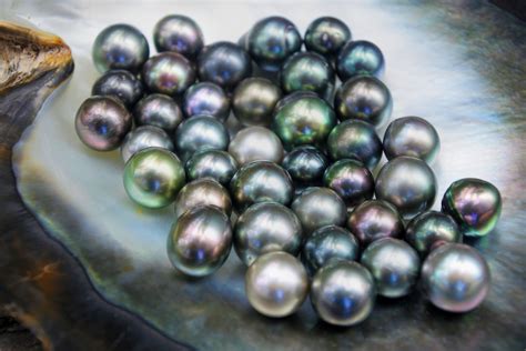 What causes a black pearl?