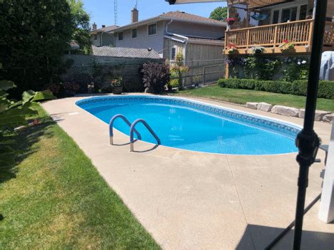 What causes a pool deck to sink?