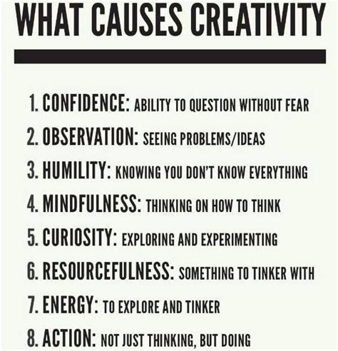 What causes creativity?