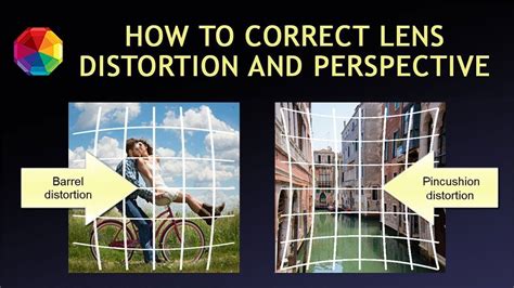 What causes distortion in lenses?