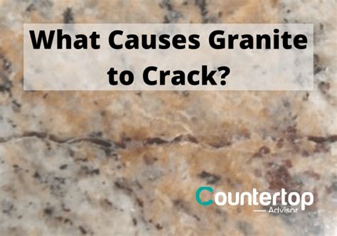 What causes granite to crack?