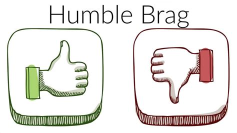 What causes humble bragging?