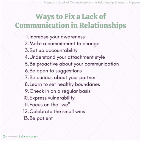 What causes lack of communication in relationship?