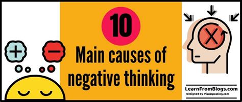 What causes negativity in a person?