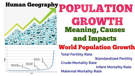 What causes population growth?