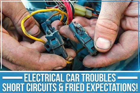 What causes short circuits in cars?