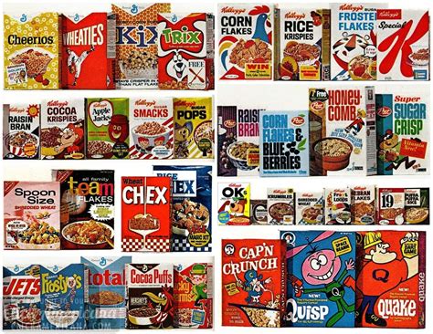 What cereal came out in 1963?
