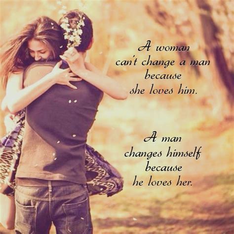 What changes in man when he is in love?