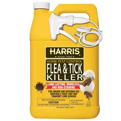 What chemical kills ticks?