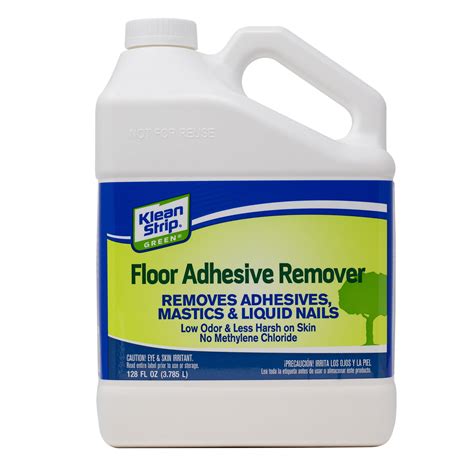 What chemical removes glue?