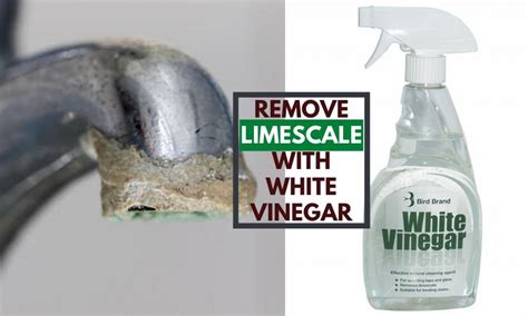 What chemical removes limescale?