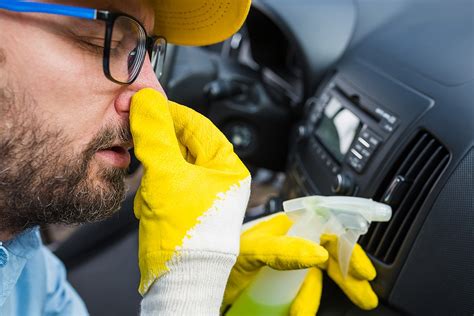 What chemical smells like burning rubber?