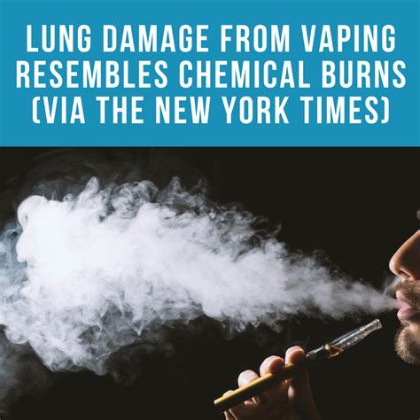 What chemicals are in vaping101 lung damage?