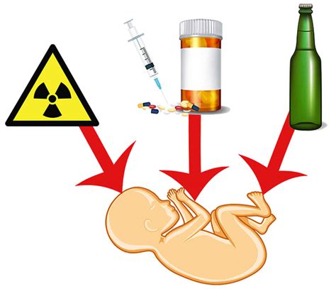 What chemicals are teratogens?