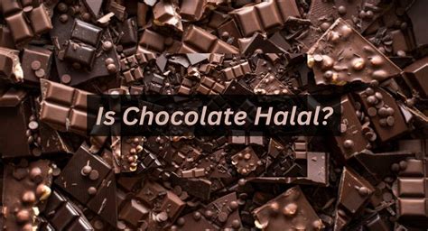 What chocolate is not halal?