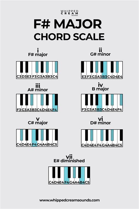 What chord has C sharp?