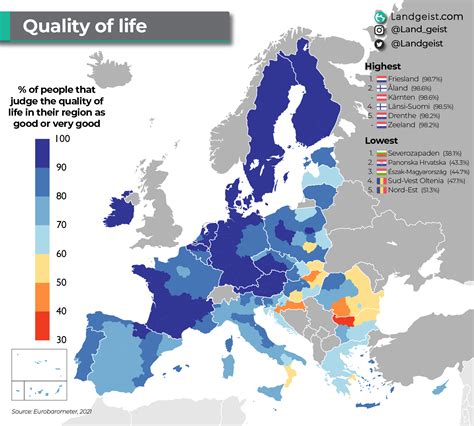 What city in Europe has the highest quality of life?