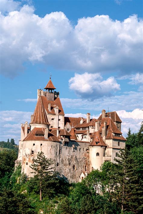 What city is Dracula's castle in Romania?