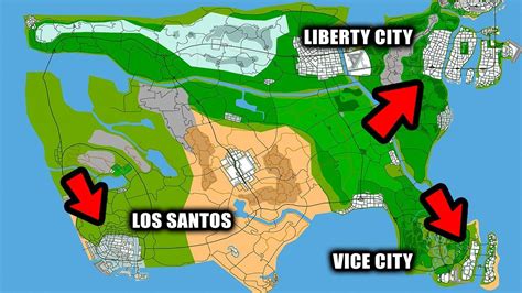 What city is each GTA set in?