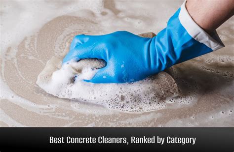 What cleans concrete the best?