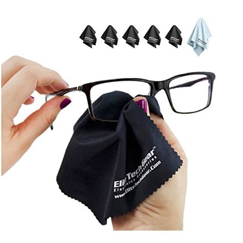 What cloth is best for glasses?